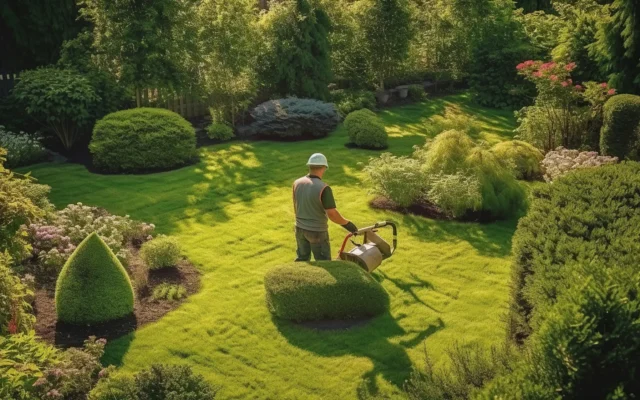Create your personalized oasis with Low-Maintenance Landscaping Services by Ashton Services.